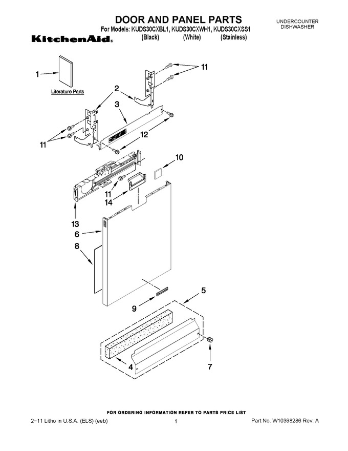Diagram for KUDS30CXBL1