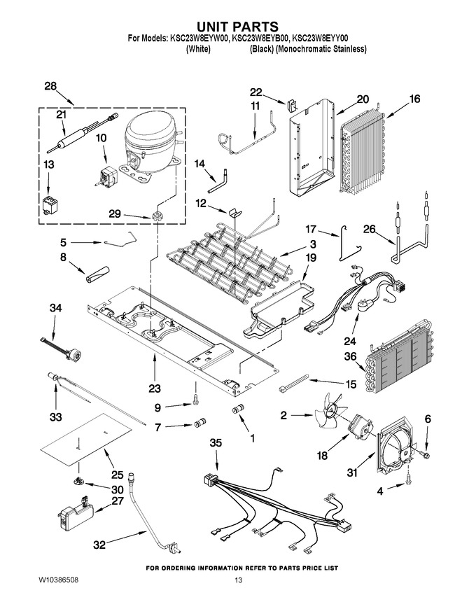 Diagram for KSC23W8EYW00