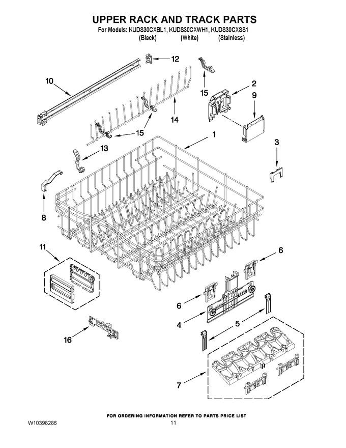 Diagram for KUDS30CXBL1