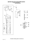 Diagram for 05 - Motor And Ice Container Parts