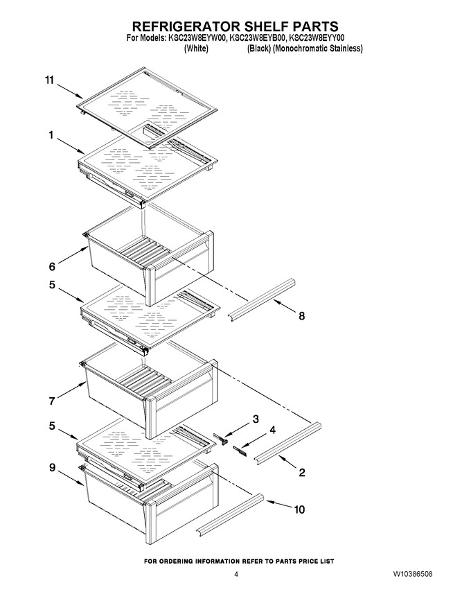 Diagram for KSC23W8EYW00