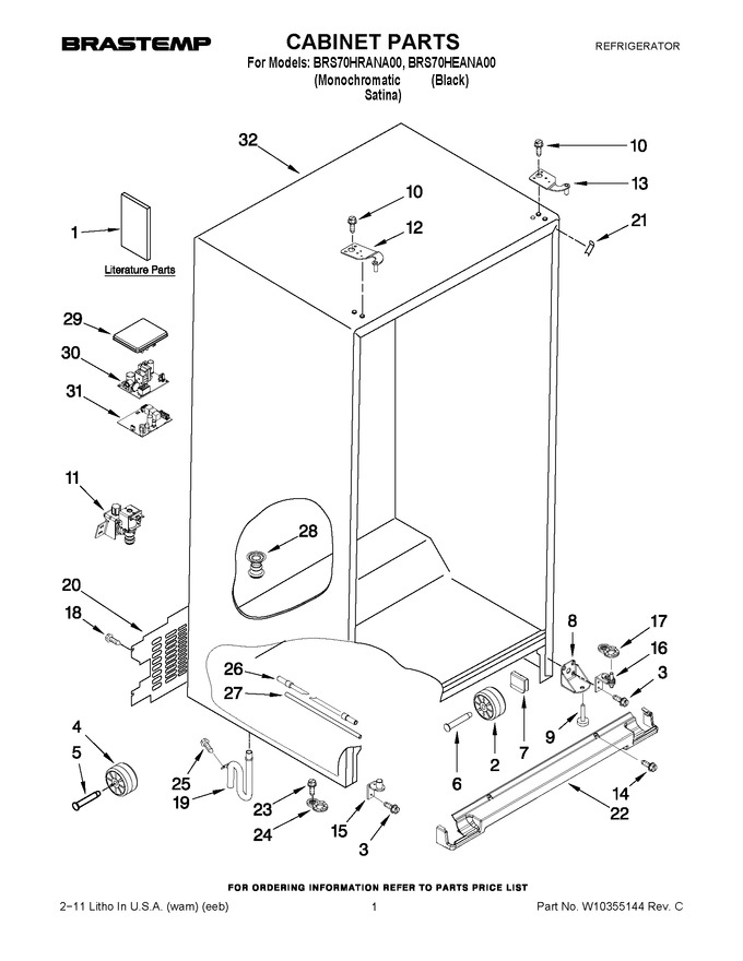 Diagram for BRS70HEANA00