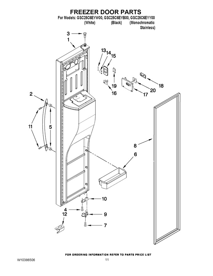 Diagram for GSC25C6EYB00