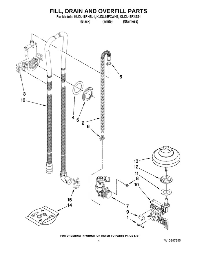 Diagram for KUDL15FXWH1
