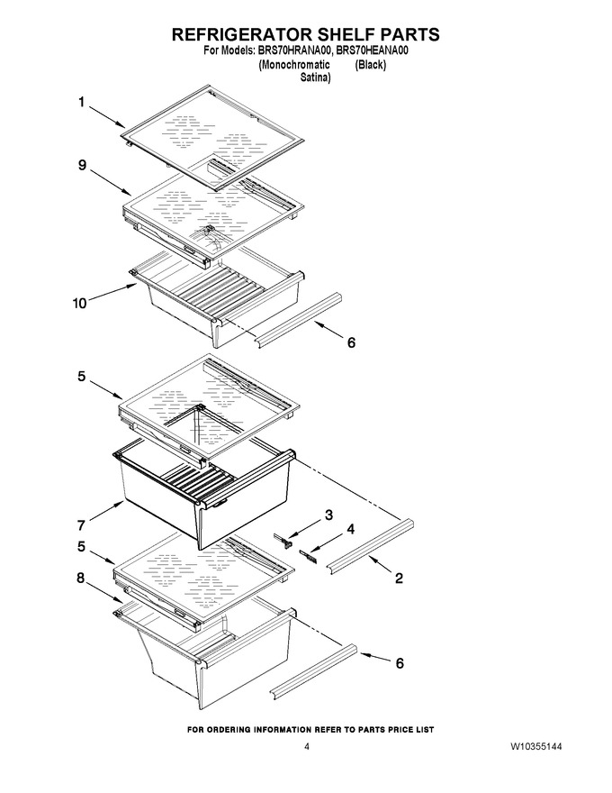 Diagram for BRS70HRANA00