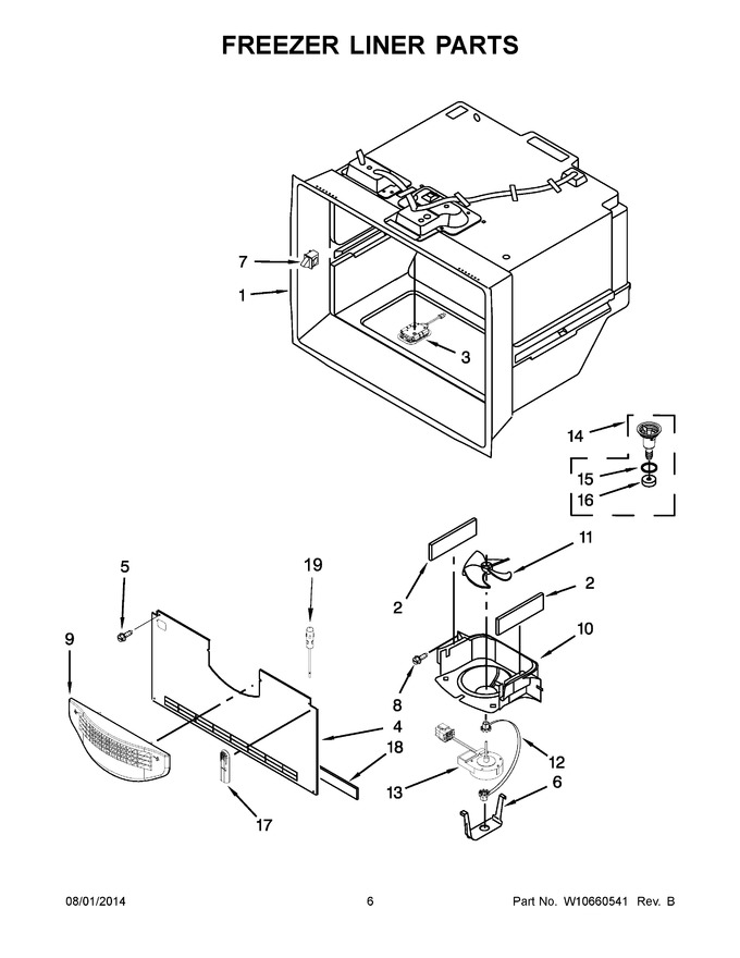 Diagram for WRF989SDAM03