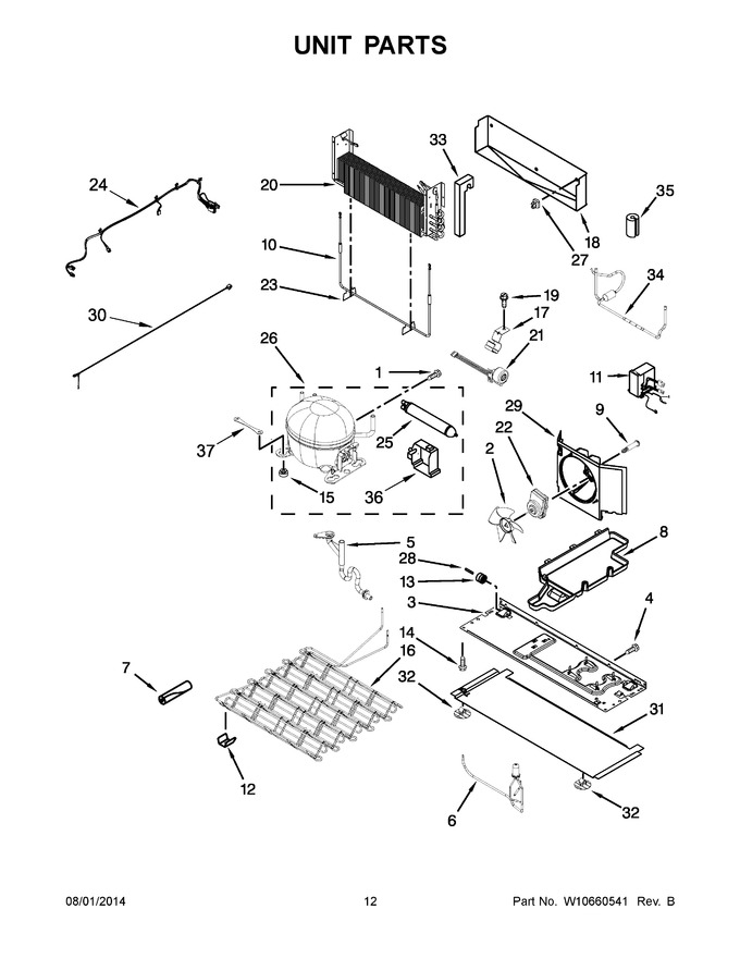 Diagram for WRF989SDAM03