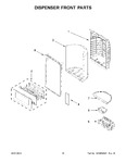 Diagram for 09 - Dispenser Front Parts