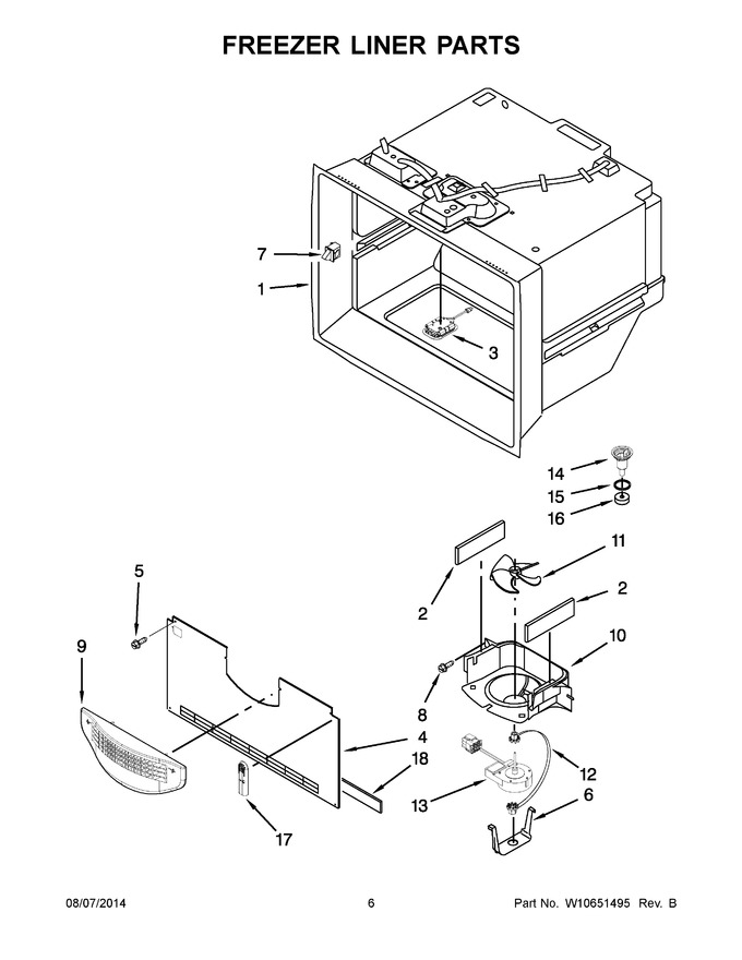 Diagram for WRF736SDAM12