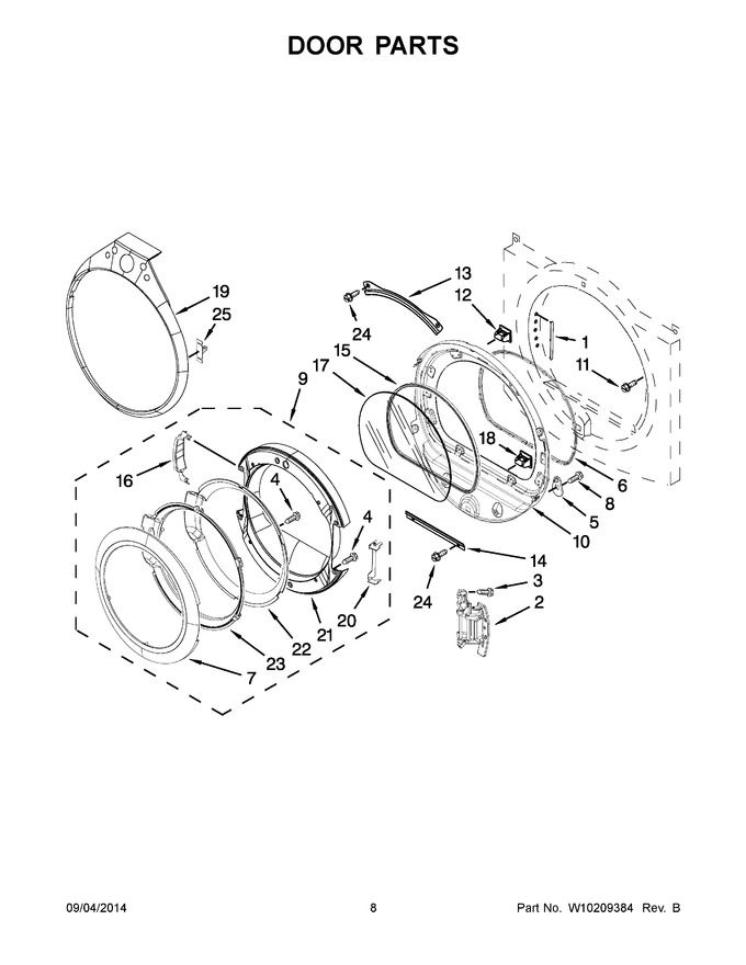 Diagram for WGD9400VE0