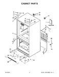 Diagram for 02 - Cabinet Parts