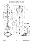 Diagram for 04 - Basket And Tub Parts