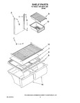 Diagram for 05 - Shelf Parts