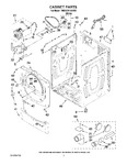 Diagram for 02 - Cabinet Parts