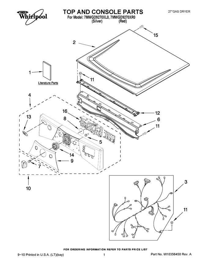 Diagram for 7MWGD9270XL0