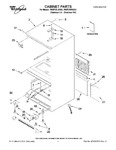 Diagram for 01 - Cabinet Parts