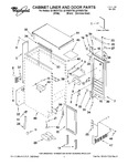 Diagram for 01 - Cabinet Liner And Door Parts