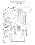 Diagram for 02 - Refrigerator Liner Parts