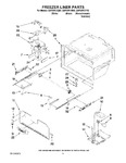 Diagram for 06 - Freezer Liner Parts