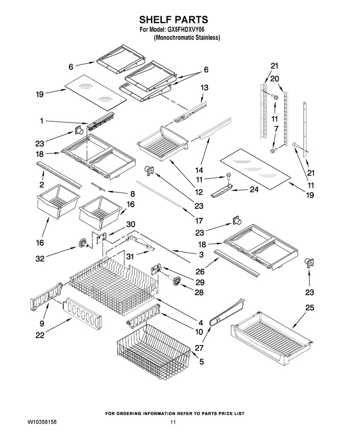 Diagram for GX5FHDXVY05