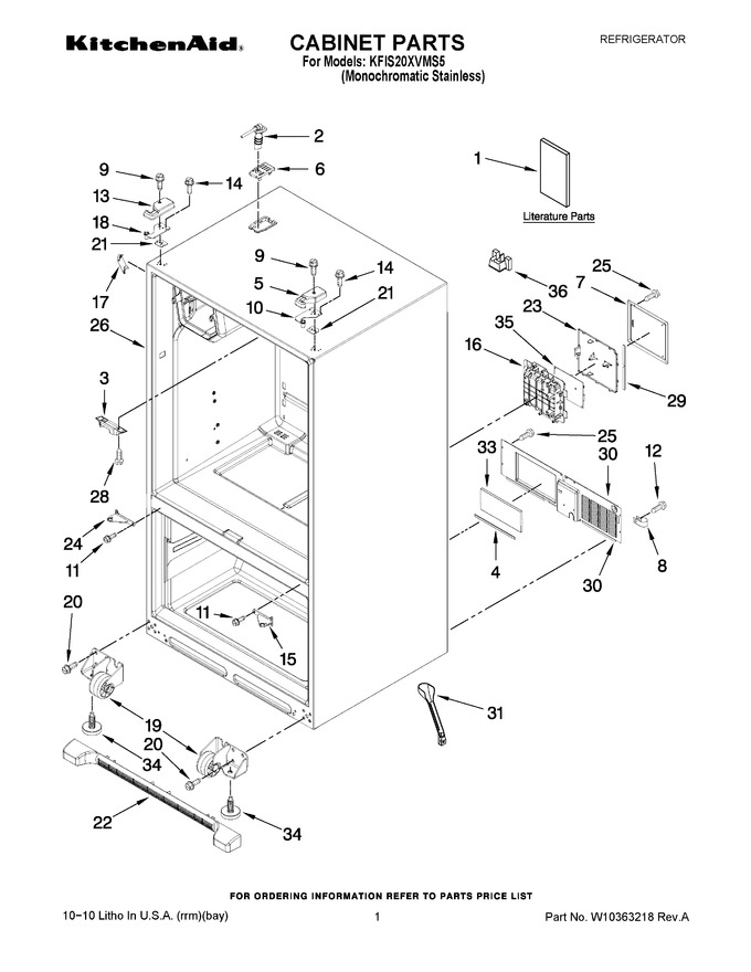 Diagram for KFIS20XVMS5