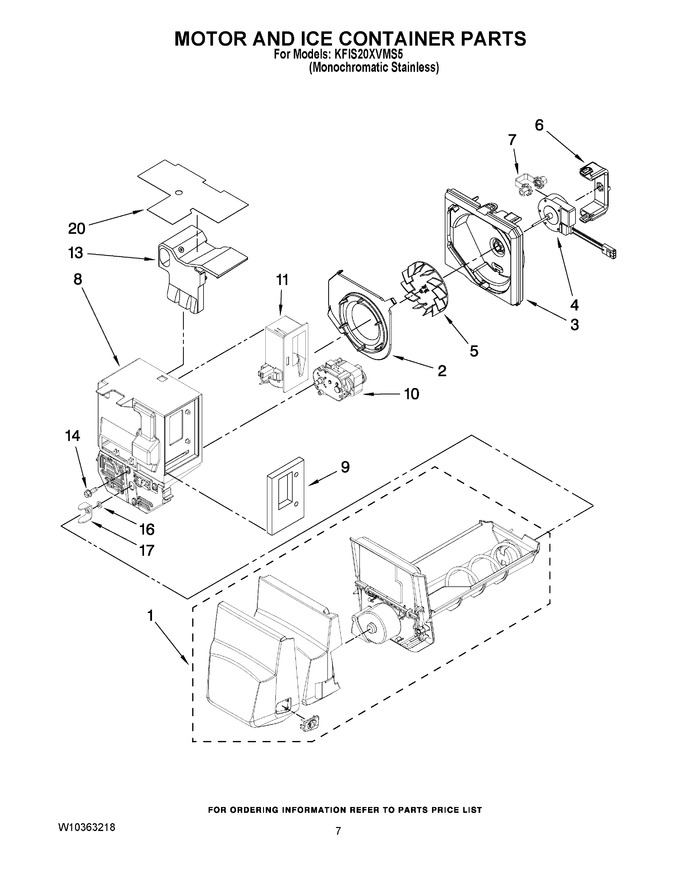 Diagram for KFIS20XVMS5