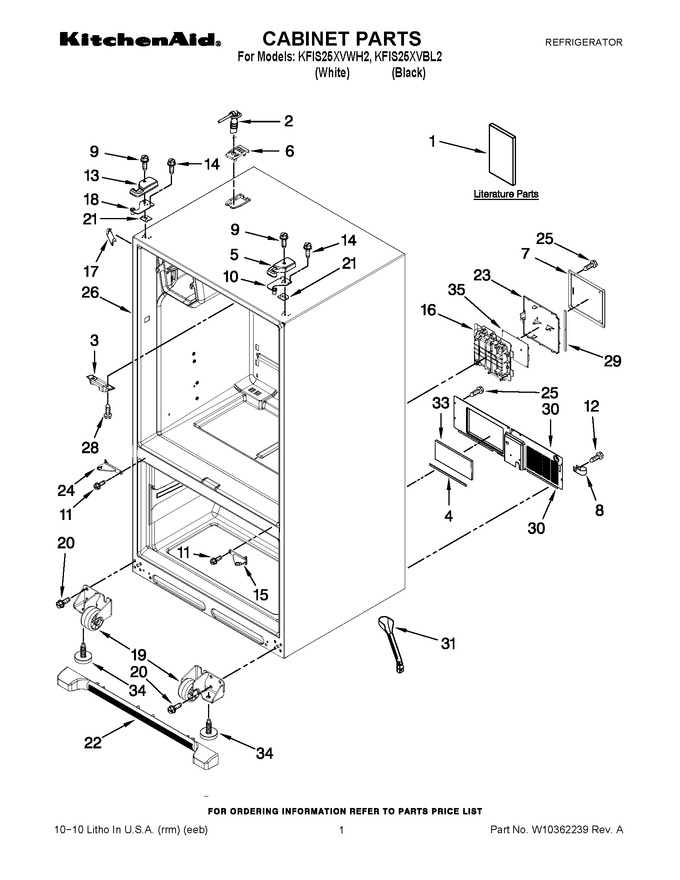 Diagram for KFIS25XVBL2