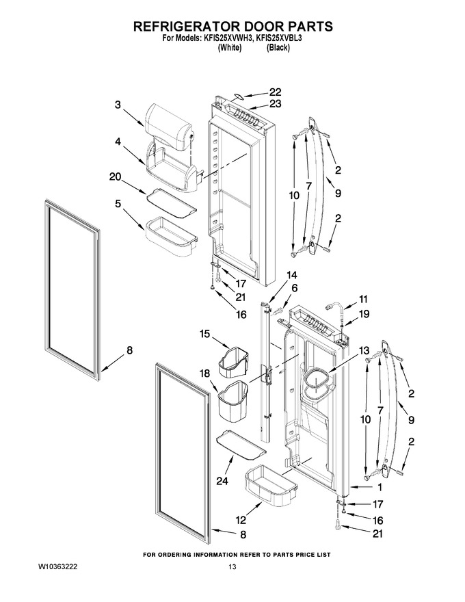 Diagram for KFIS25XVBL3