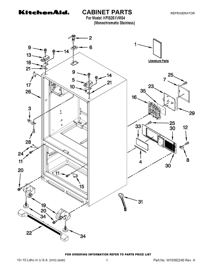 Diagram for KFIS25XVMS4