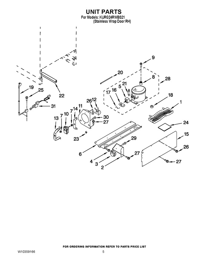 Diagram for KURG24RWBS21