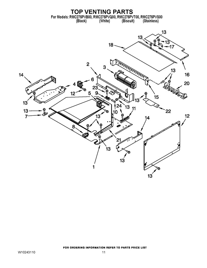 Diagram for RMC275PVB00