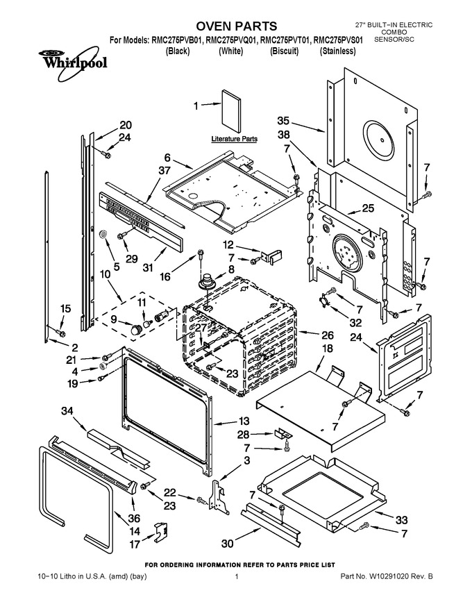 Diagram for RMC275PVS01