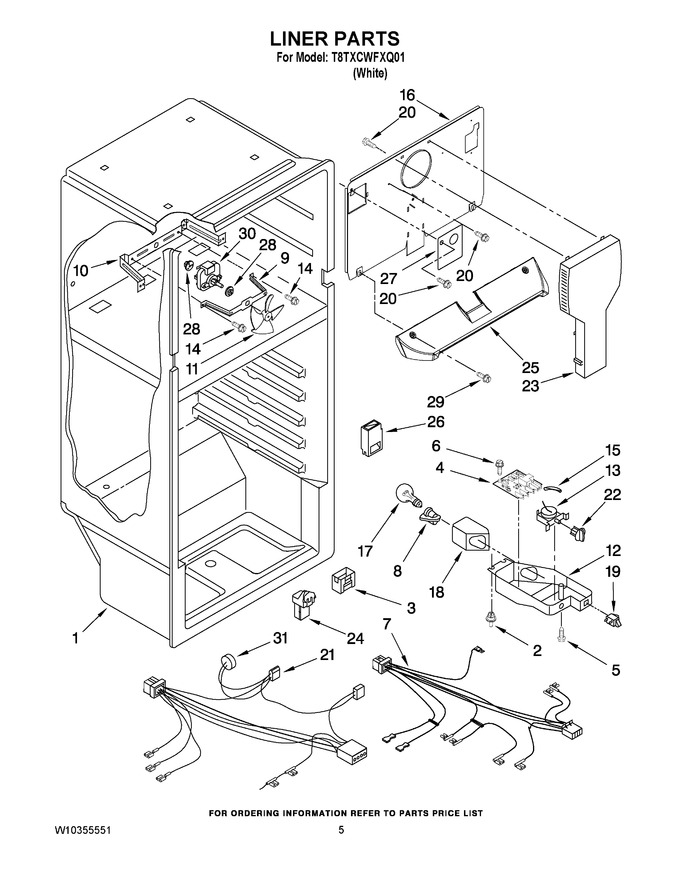 Diagram for T8TXCWFXQ01