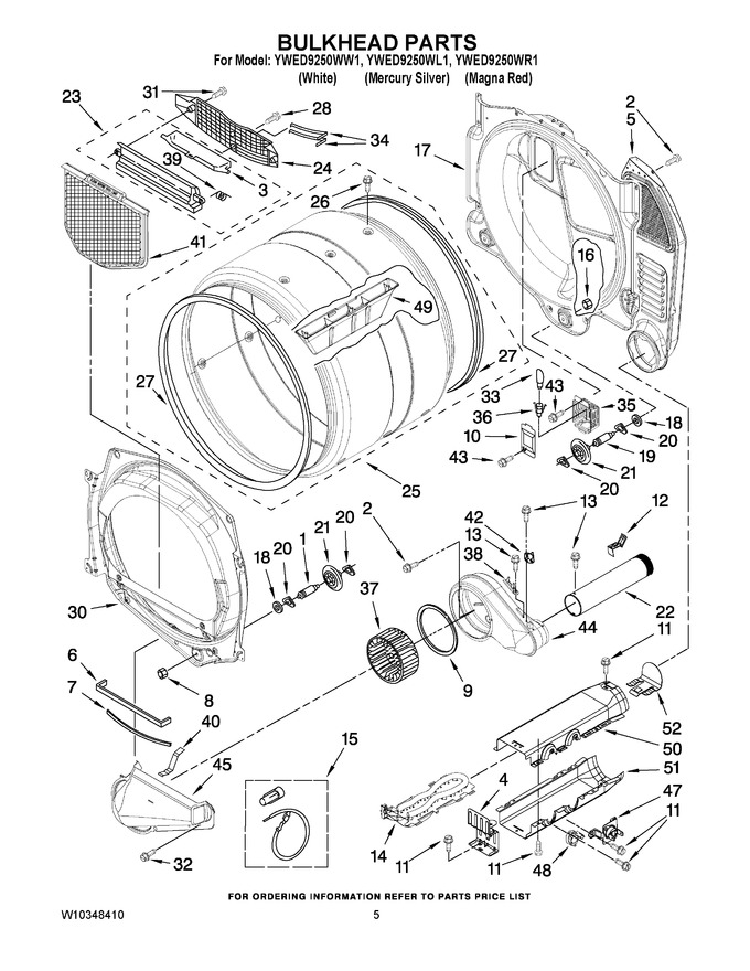 Diagram for YWED9250WR1