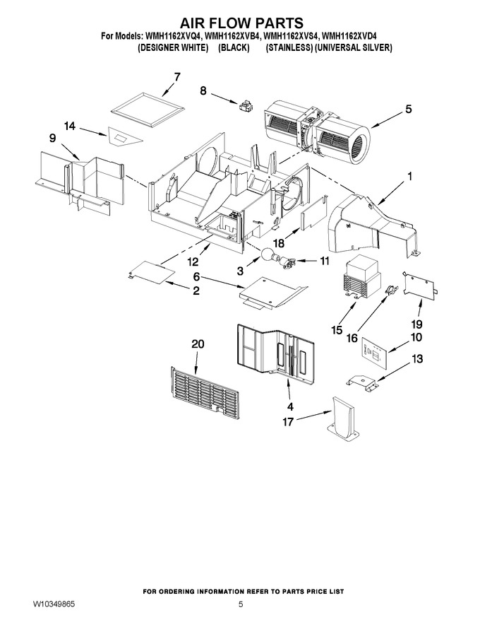 Diagram for WMH1162XVQ4