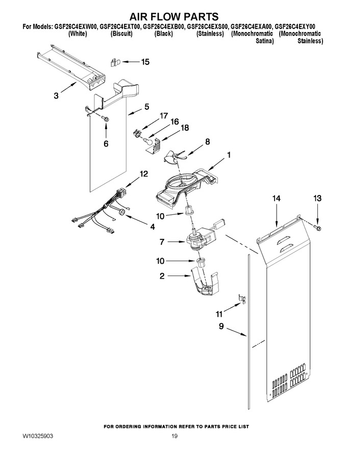 Diagram for GSF26C4EXW00