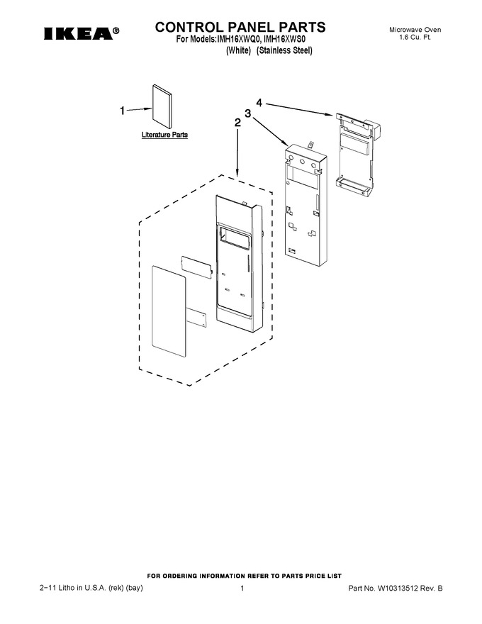 Diagram for IMH16XWS0