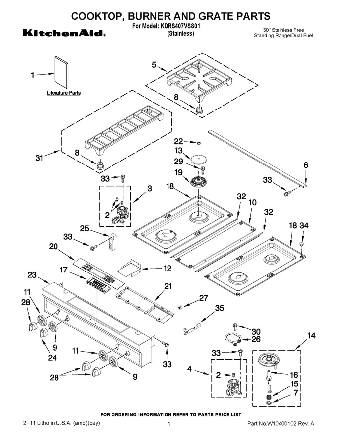 Diagram for KDRS407VSS01