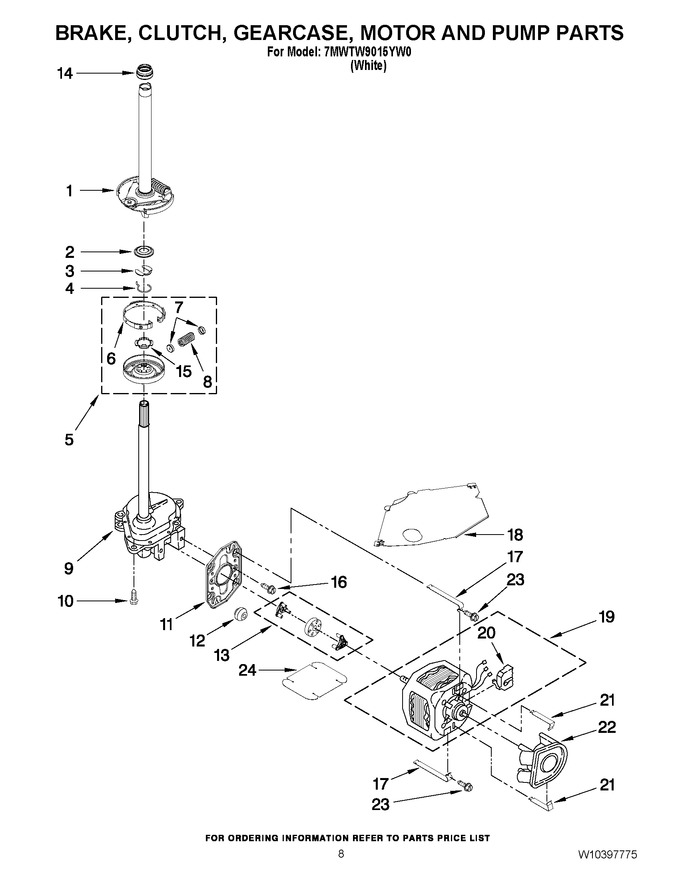 Diagram for 7MWTW9015YW0