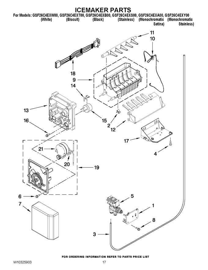 Diagram for GSF26C4EXW00