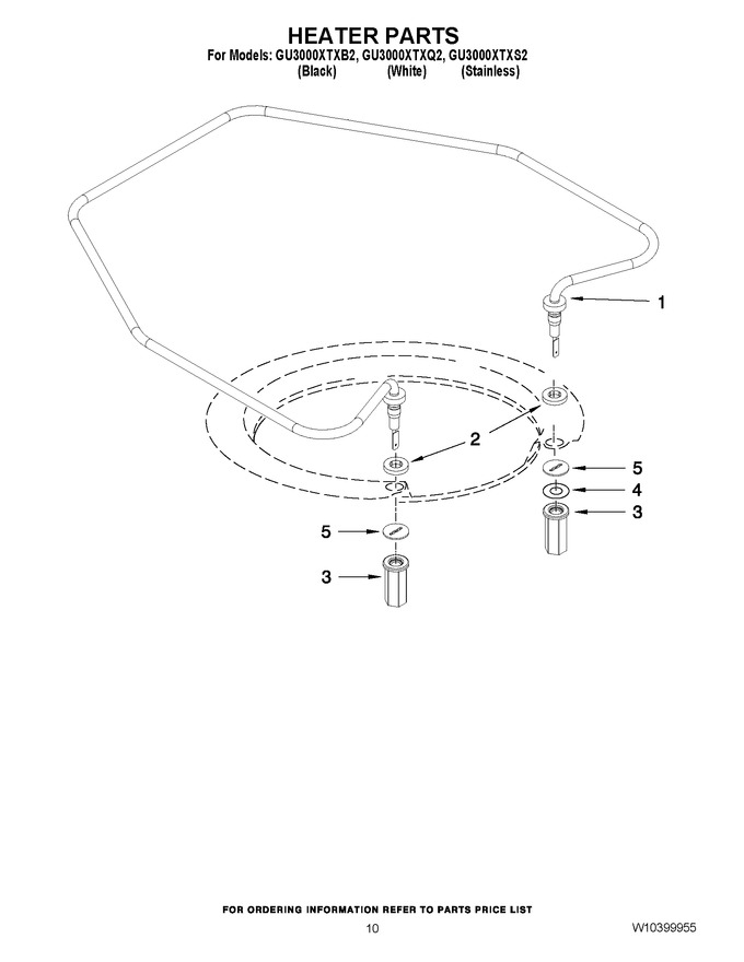 Diagram for GU3000XTXB2
