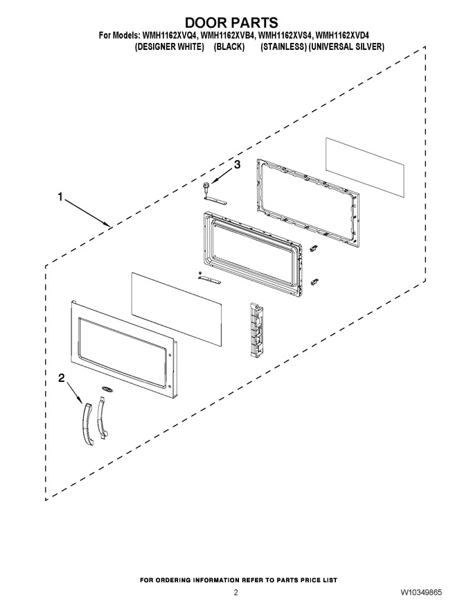 Diagram for WMH1162XVQ4