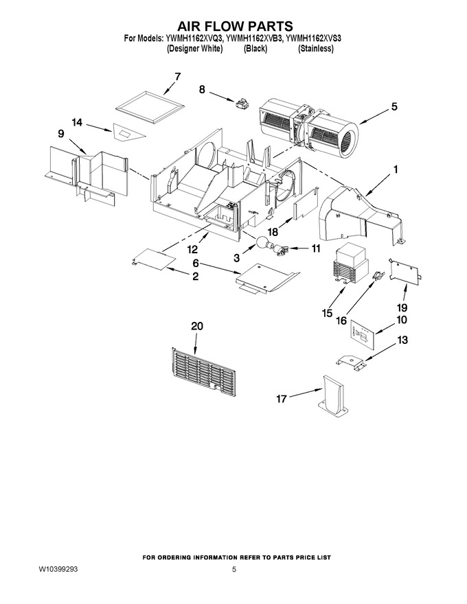 Diagram for YWMH1162XVS3