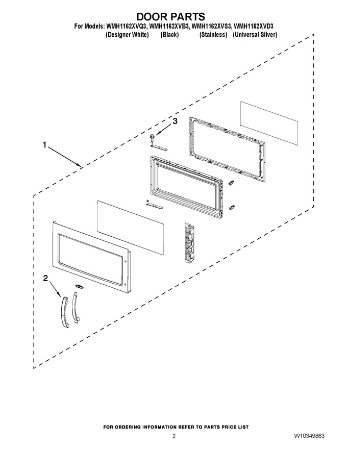 Diagram for WMH1162XVB3