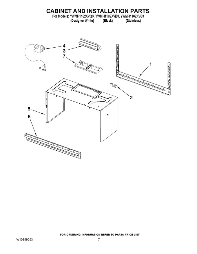Diagram for YWMH1162XVS3