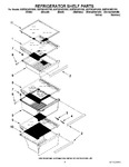 Diagram for 03 - Refrigerator Shelf Parts