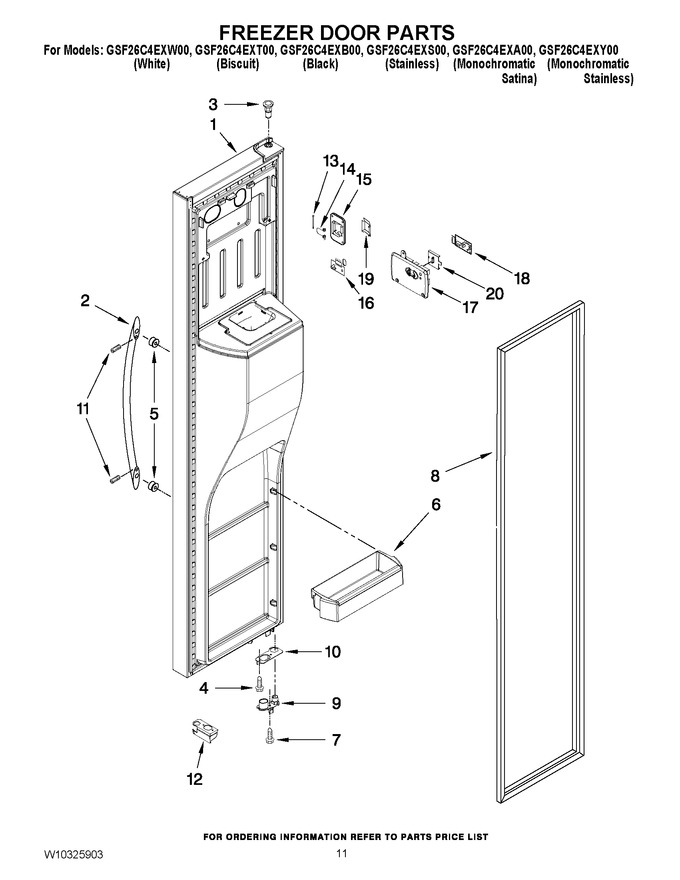 Diagram for GSF26C4EXY00