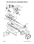 Diagram for 06 - Motor And Ice Container Parts