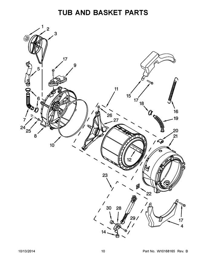 Diagram for WFW8300SW03