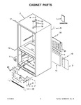 Diagram for 02 - Cabinet Parts